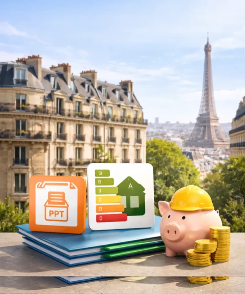 Loi copropriété 2026 à Paris : nouvelles obligations PPT, DPE collectif et fonds travaux pour syndics