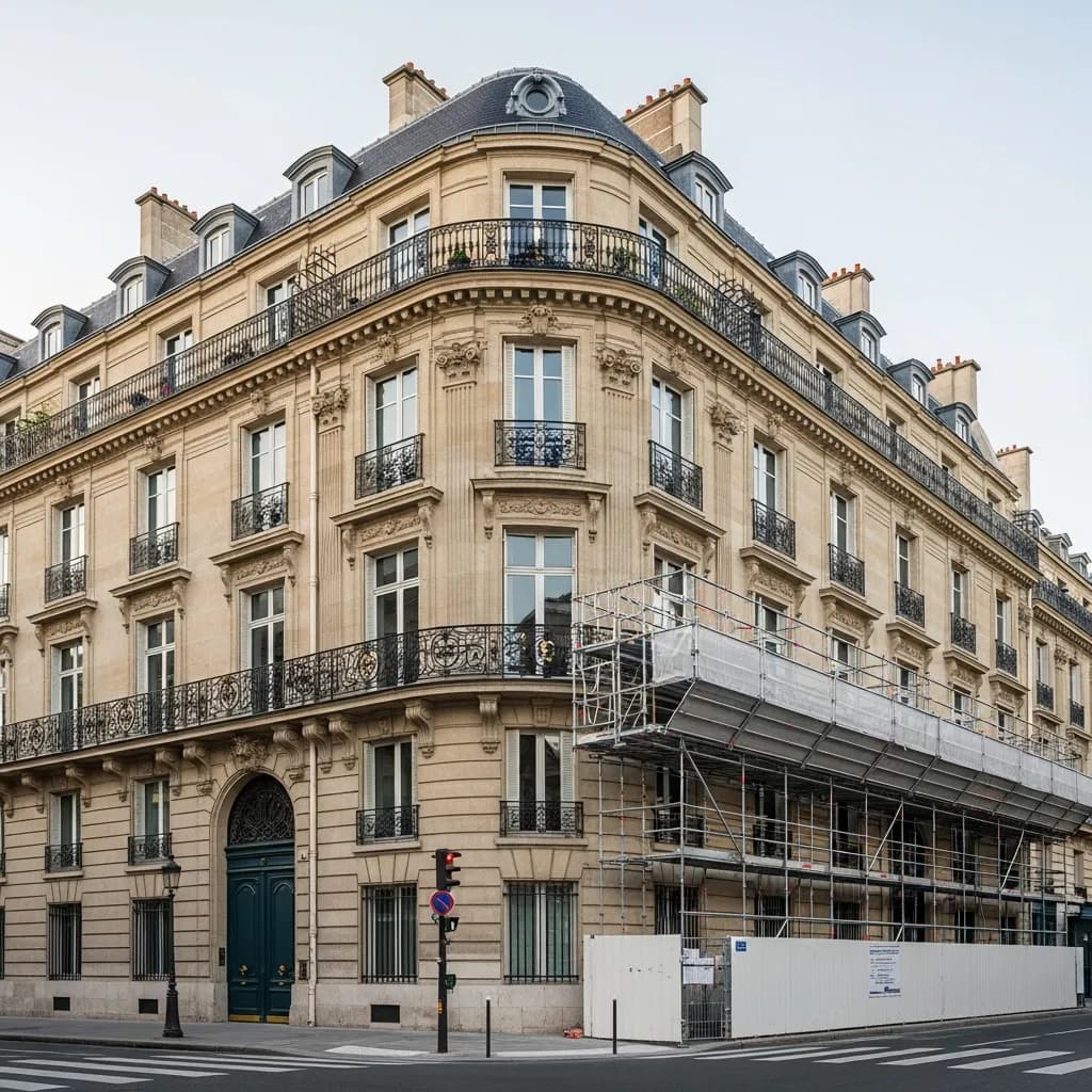 Ravalement Obligatoire à Paris : Anatomie d'un Chantier Décennal sur Immeuble Haussmannien